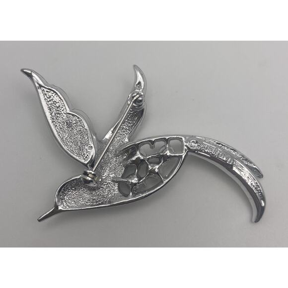 Set of 3 Vintage Different Styles & Colors 1 Sarah Costume Bird Brooches - Picture 3 of 10